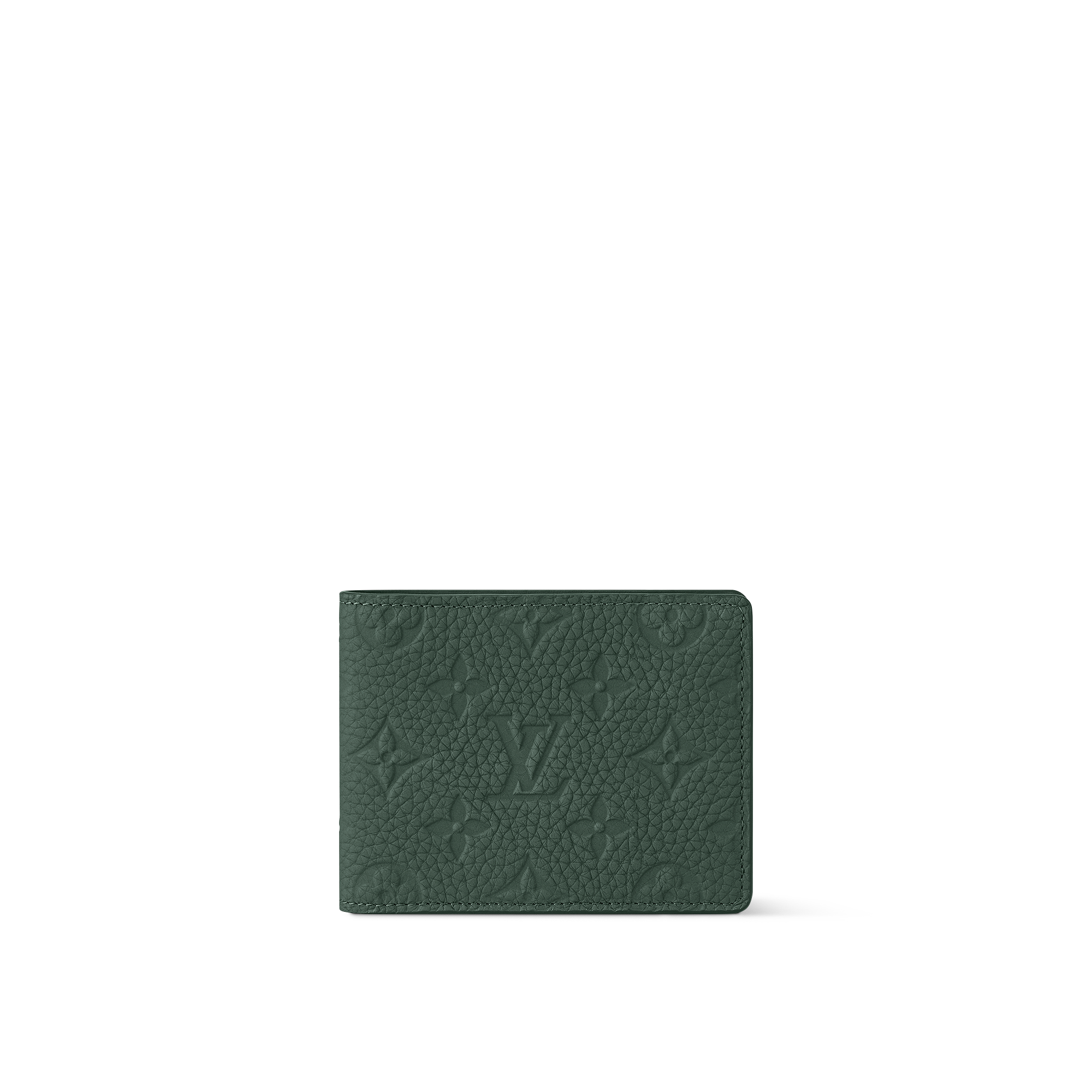 Louis Vuitton green outlet men's wallet